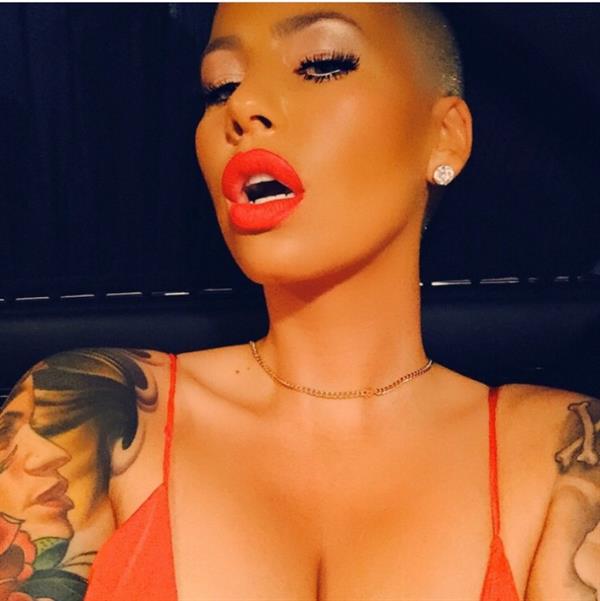 Amber Rose in a bikini