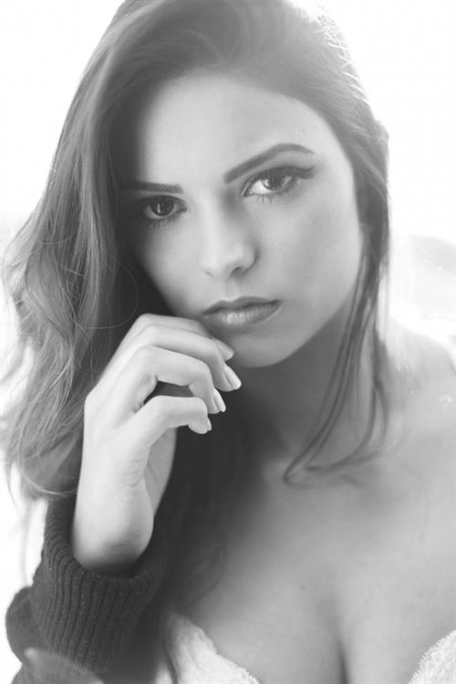 Kyra Santoro in lingerie