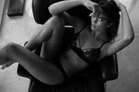 Kyra Santoro in lingerie