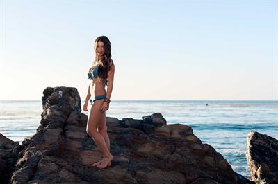 Alex Curry in a bikini