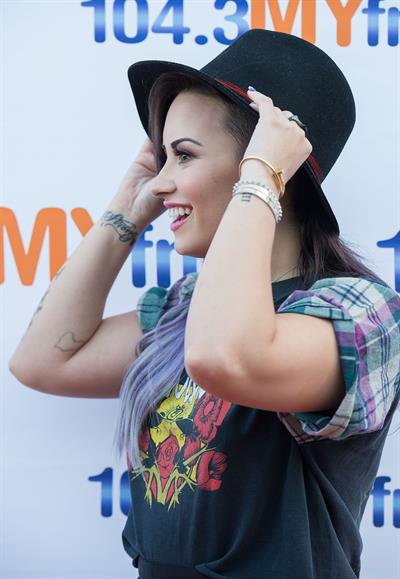 Demi Lovato attends 104.3 MY FM My Big Night Out on June 16, 2014 in Hollywood, California