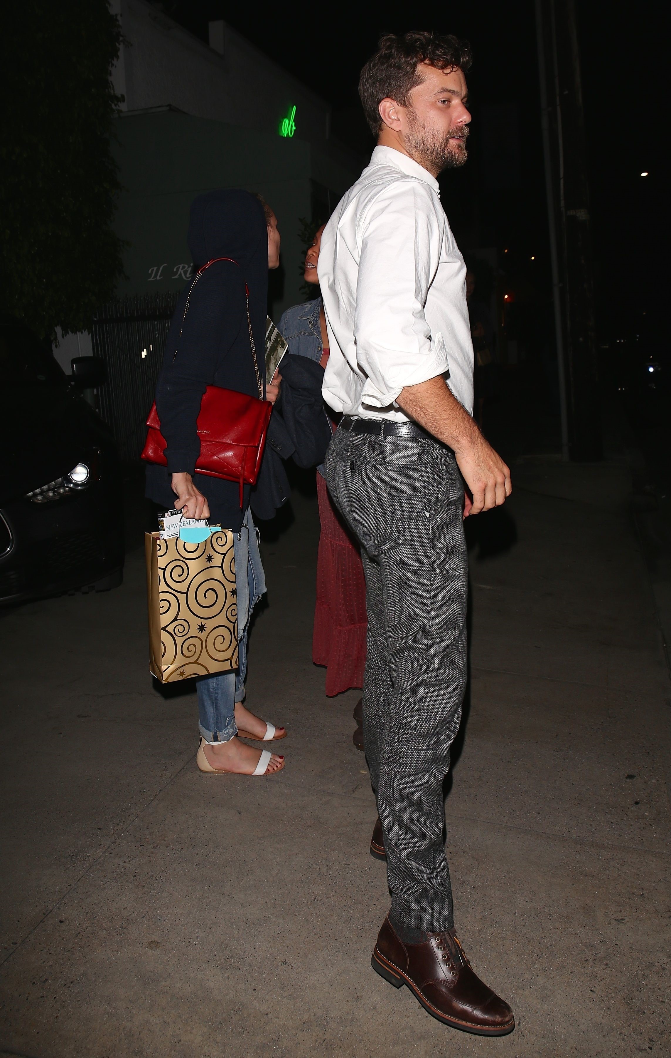 Diane Kruger and Joshua Jackson leaving Giorgio Baldi June 11, 2014