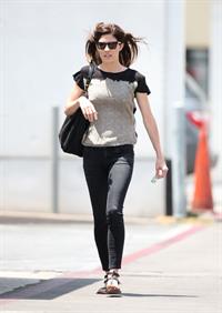 Jennifer Carpenter visits the dermatologist  in Beverly Hills, June 10, 2014