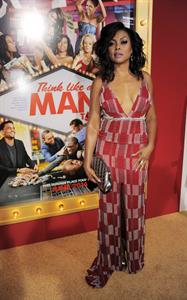 Taraji P. Henson attending the  Think Like A Man Too  premiere, L.A. June 9, 2014