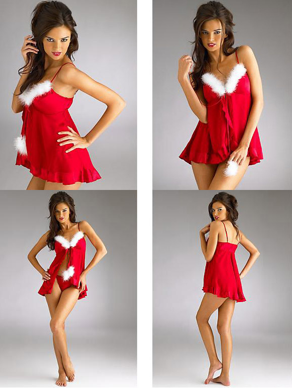 Jennifer Lamiraqui in lingerie