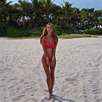 Lily Ermak in a bikini