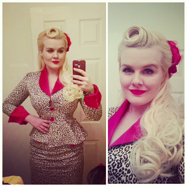 Lilli Luxe taking a selfie