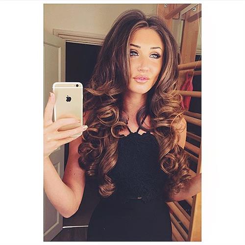 Megan McKenna taking a selfie