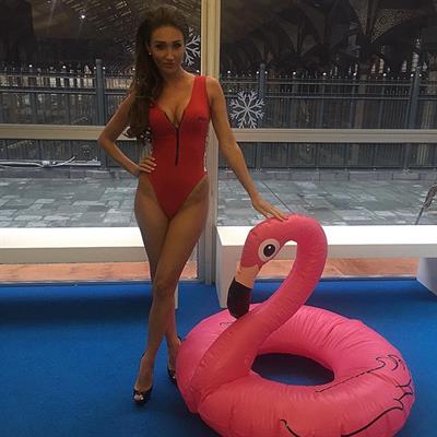 Megan McKenna in a bikini