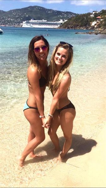 Anonymous in a bikini