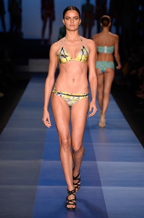 Barbara Fialho in a bikini