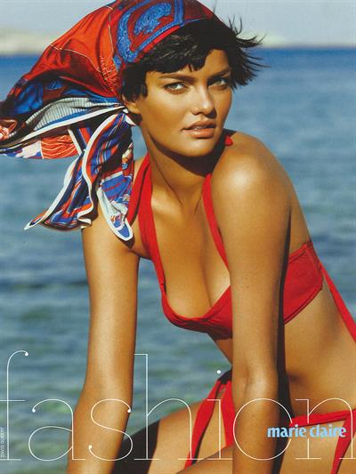 Barbara Fialho in a bikini