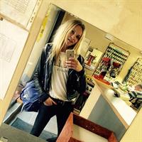 Ginta Lapina taking a selfie