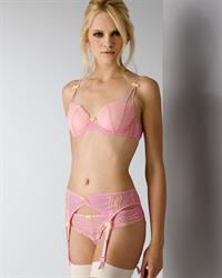 Ginta Lapina in lingerie