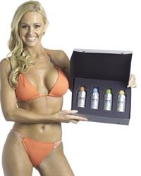 Katie Lohmann in a bikini