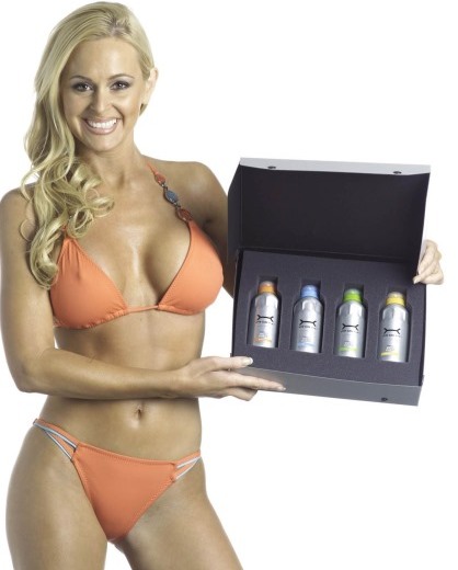 Katie Lohmann in a bikini