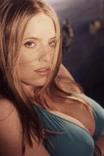 Maggie Green in a bikini