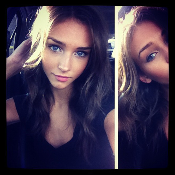 Rachel Cook taking a selfie