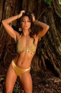 Natalie Nicole Graves in a bikini