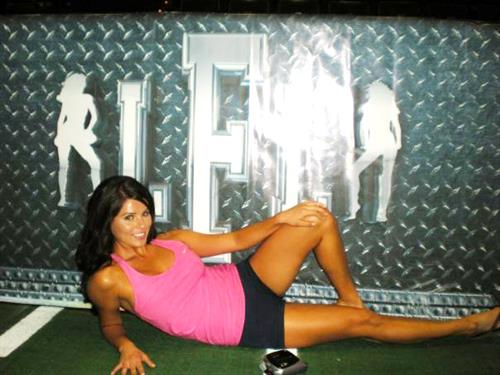 Jennifer Bock in a bikini