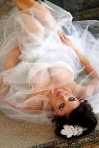 Brooke Brown in lingerie