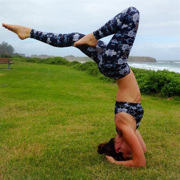 Tanya Poppett in Yoga Pants