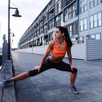 Tanya Poppett in Yoga Pants