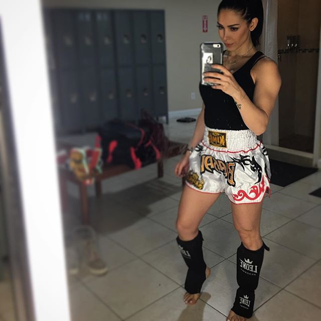 Bella Falconi taking a selfie