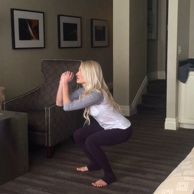 Alexa Jean Brown in Yoga Pants