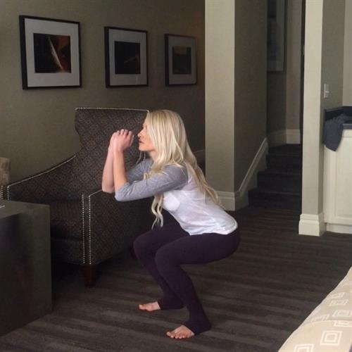 Alexa Jean Brown in Yoga Pants