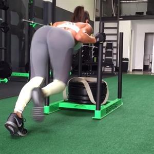 Ana Cheri in Yoga Pants - ass