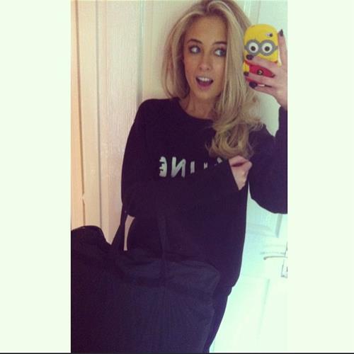 Nicola Hughes taking a selfie