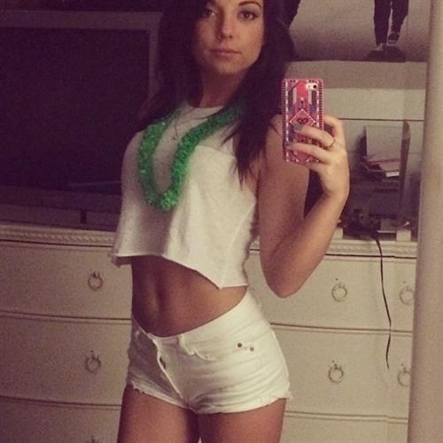 Brittney Rose taking a selfie