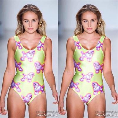 Mackenzie White in a bikini