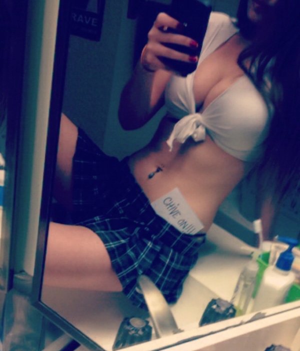 Anonymous taking a selfie