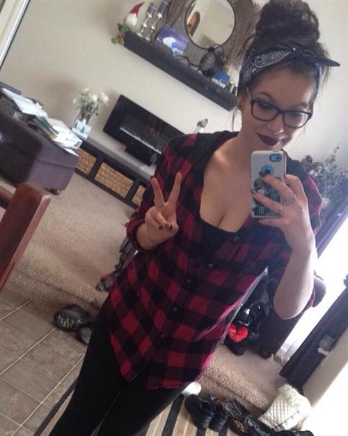 Anonymous taking a selfie