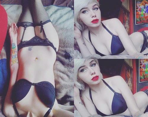 Anonymous in lingerie