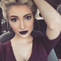 Anna Faith Carlson taking a selfie