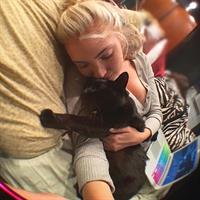 Anna Faith Carlson taking a selfie