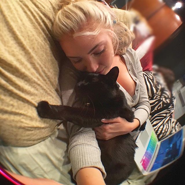 Anna Faith Carlson taking a selfie