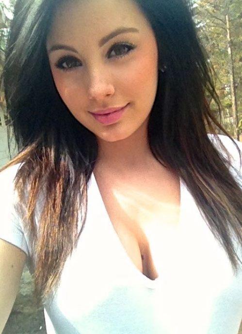 Brittany Young taking a selfie