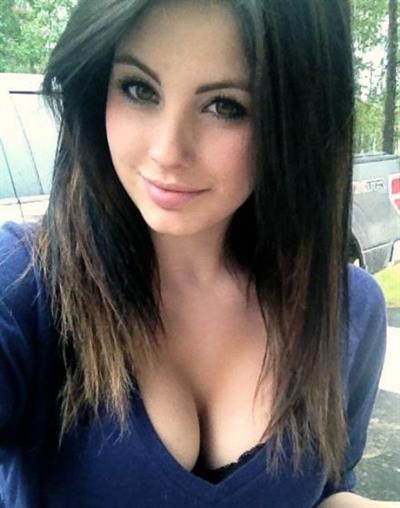 Brittany Young taking a selfie