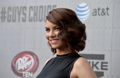Lauren Cohan at Spike TVs Guys Choice 2014 June 7, 2014