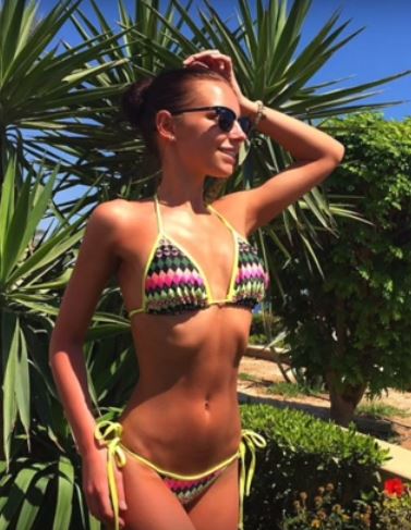 Galina Dubenenko in a bikini