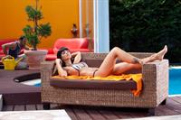 Black Angelica in a bikini