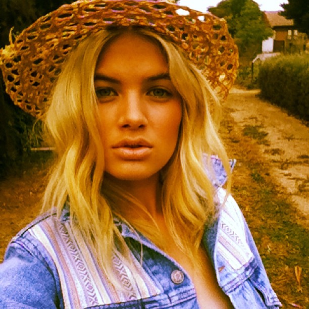 Megan Blake Irwin taking a selfie