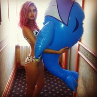 Megan Blake Irwin in a bikini