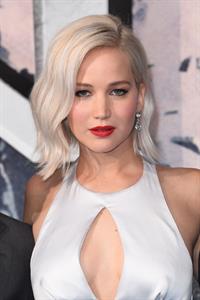 Jennifer Lawrence attending X-Men Apocalypse Premiere in London, United Kingdom on May 9, 2016