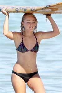 AnnaSophia Robb in a bikini