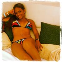 Christina Milian in a bikini